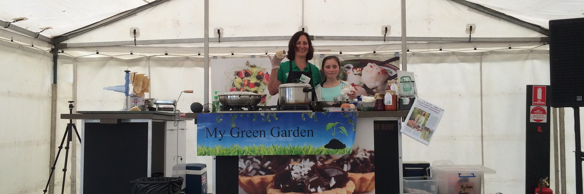 Cooking demonstrations at community festivals