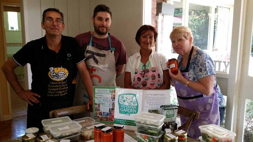 My Green Garden  Italian Preserves workshop