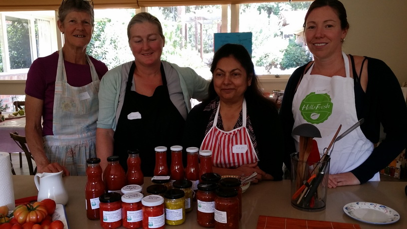 My Green Garden Tomato Preserves workshop