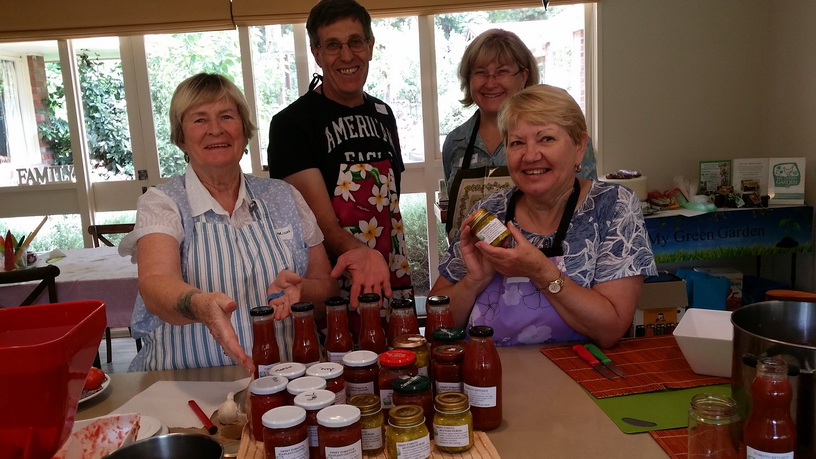 My Green Garden Tomato Preserves workshop