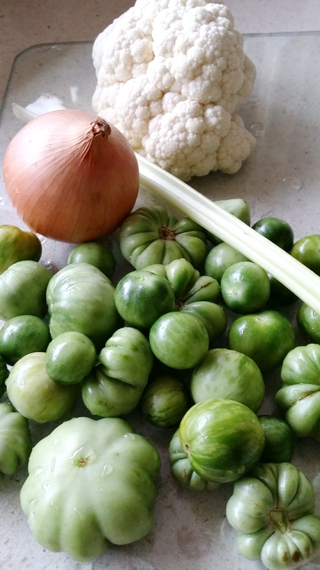 Green Tomato Mustard Pickle recipe Preserving workshops